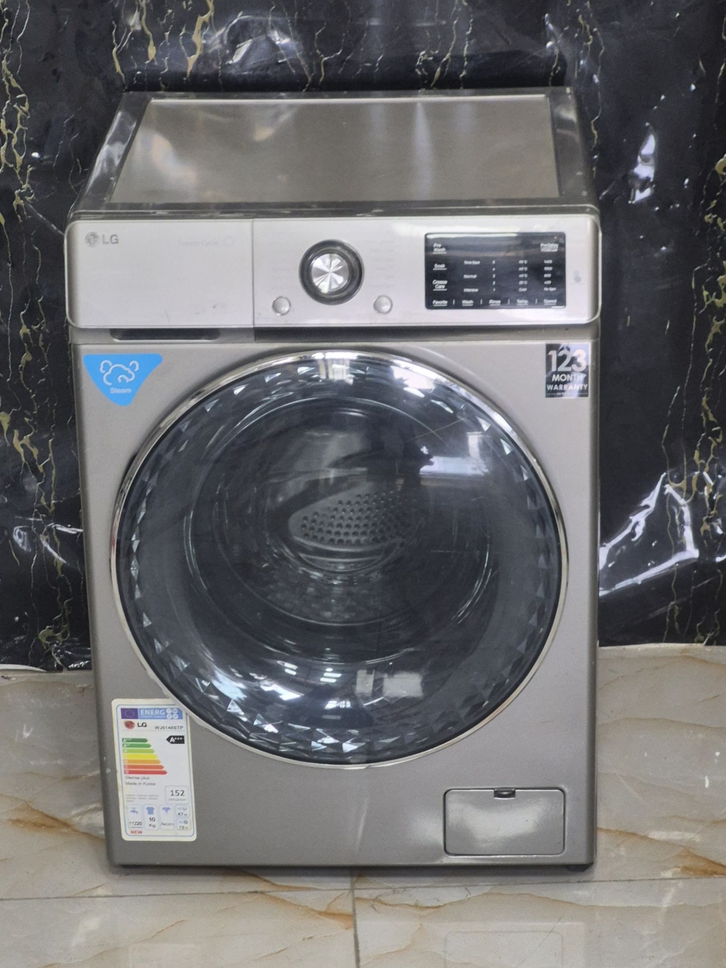 ماشین لباسشویی ال جی مدل:wj6148stp